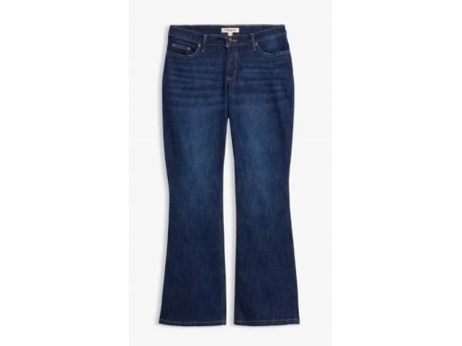 B.P.C spodnie bootcut ciemny jeans 44.
