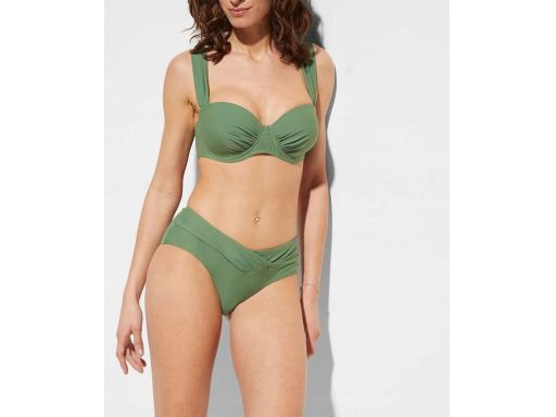 B.P.C bikini balkonetka z figami khaki r.40(80E)