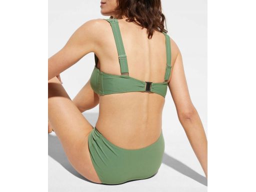 B.P.C bikini balkonetka z figami khaki r.40(80E)