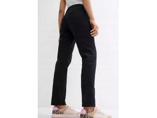 B.P.C spodnie boyfriend 7/8 czarne 46.
