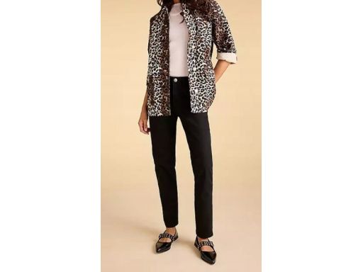 B.P.C spodnie boyfriend 7/8 czarne 46.