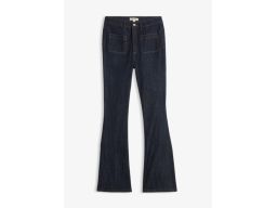 B.P.C spodnie bootcut ciemny jeans 48.