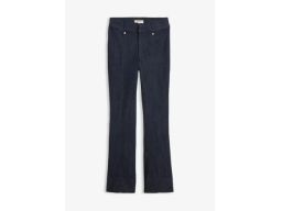 B.P.C spodnie bootcut ciemny granat z wysokim stanem 44.