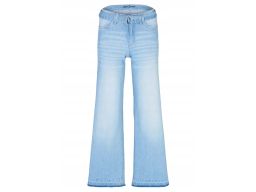 B.P.C spodnie damskie jeans szerokie nogawki postrzępione ^44