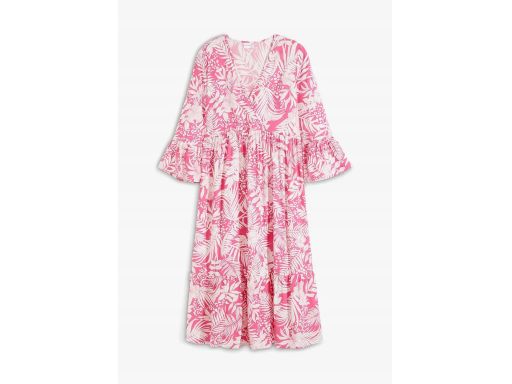 B.P.C letnia sukienka we wzory midi r.46