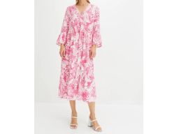 B.P.C letnia sukienka we wzory midi r.46