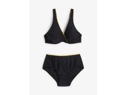 B.P.C bikini czarne z fiszbinami usztywniane ^40 (80E)