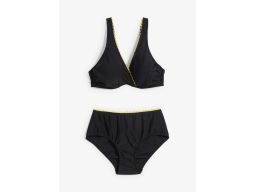 B.P.C bikini czarne na fiszbinach usztywniane 46 (90D).