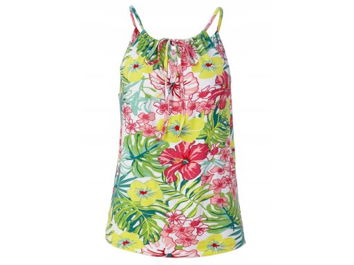B.P.C top damski kolorowy w kwiatki 44/46.