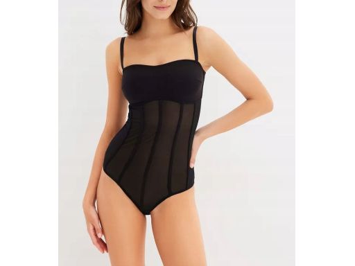 B.P.C body siateczkowe ze stringami ^40/42