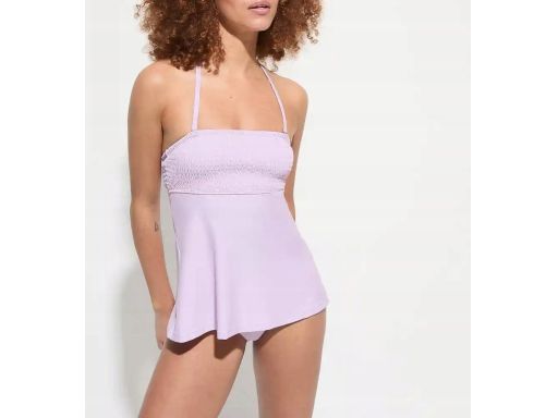 B.P.C tankini liliowe z figami 42.