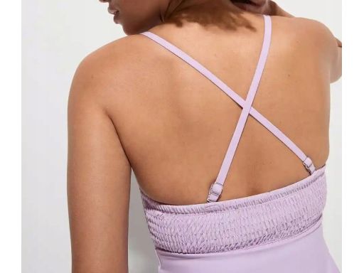 B.P.C tankini liliowe z figami 42.