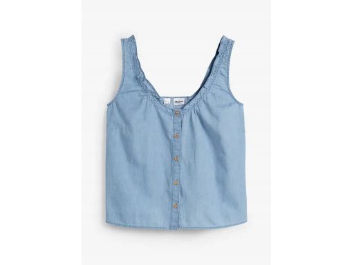 B.P.C bluzka jeansowa top na ramiączka r.46