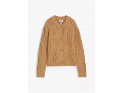 B.P.C sweter rozpinany camelowy gruby r.44/46