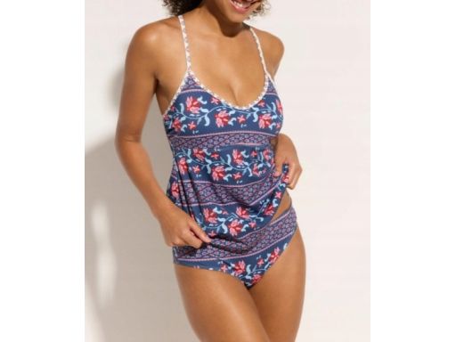 B.P.C tankini kolorowe we wzory r.44