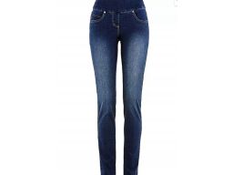 B.P.C spodnie jeansy skinny bez zapięcia 48.