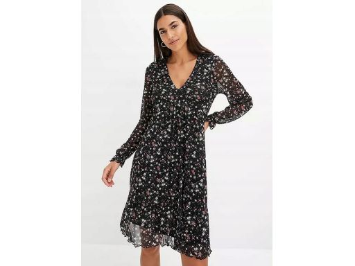 B.P.C sukienka z siateczki w kwiaty r.44/46