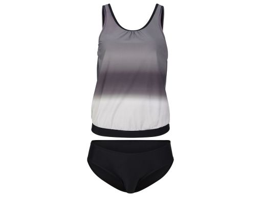 B.P.C tankini oversize szaro-czarne ^40