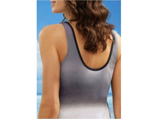 B.P.C tankini oversize szaro-czarne ^40