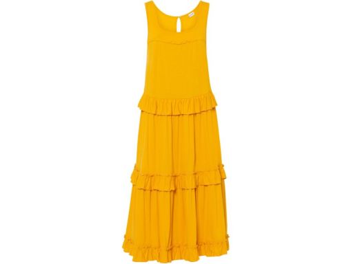 B.P.C sukienka żółta midi r.36/38