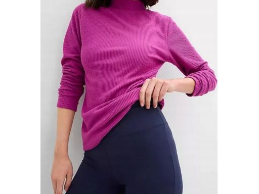 B.P.C legginsy granatowe z wysokim stanem 44/46.