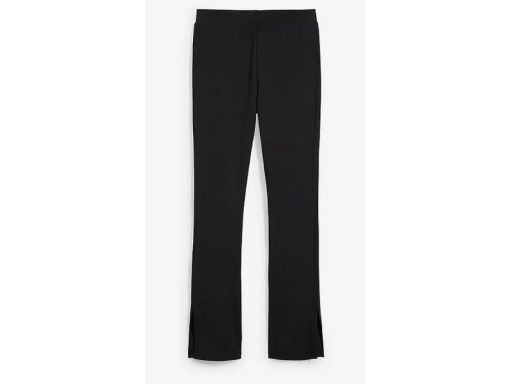 B.P.C legginsy czarne z rozcięciami 40/42.