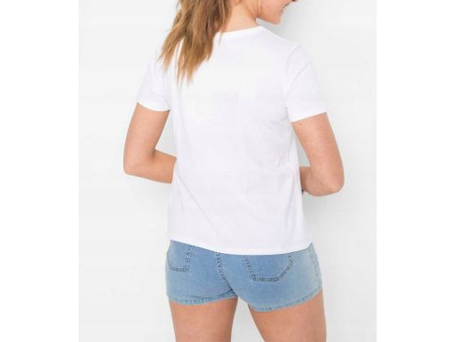 B.P.C t-shirt biały z wiązaniem 40/42.