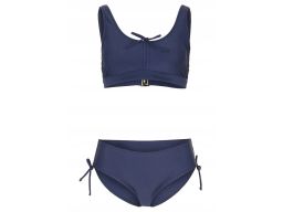 BPC bikini bustier i figi granatowe r.42