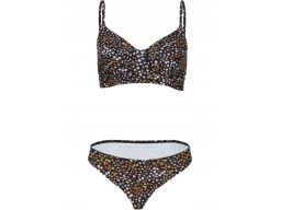 B.P.C miękkie bikini w kwiatuszki i figi 42 (80E).