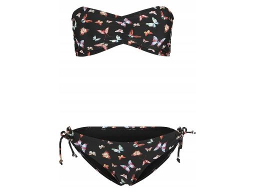 B.P.C bikini z efektownym nadrukiem czarne r.36