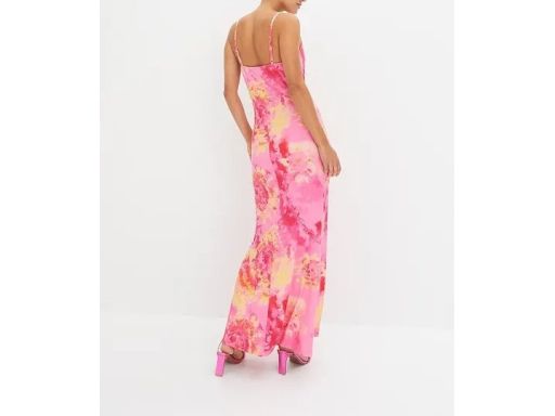 B.P.C wzorzysta sukienka maxi letnia 40/42.