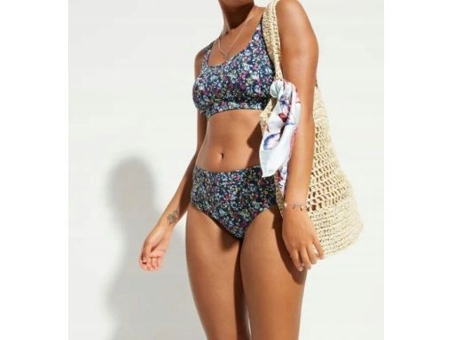 B.P.C bikini w kwiatuszki z figami r.42