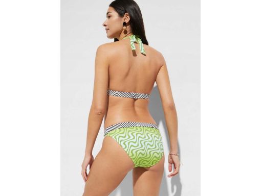 B.P.C bikini kolorowe ze wzorami trójkątne miseczki ^40(80D)