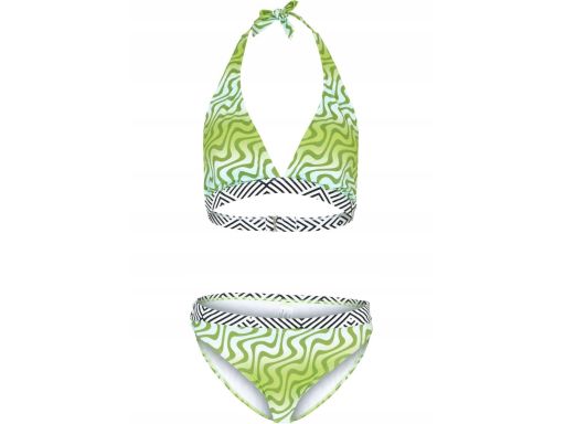 B.P.C bikini kolorowe ze wzorami trójkątne miseczki ^40(80D)