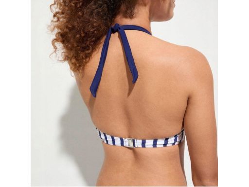 B.P.C bikini w paski biało-granatowe r.40