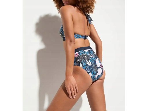 B.P.C bikini z wiązaniem na szyi i figami z wysokim stanem r.42