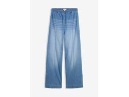 B.P.C jeansy damskie z szerokimi nogawkami gumka w pasie 44.