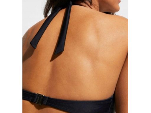 B.P.C bikini czarne z kolorowym nadrukiem 38.