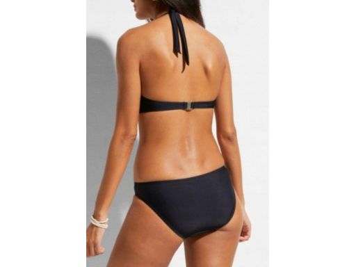 B.P.C bikini czarne z kolorowym nadrukiem 38.