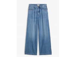 B.P.C wygodne jeansy szerokie palazzo 48.