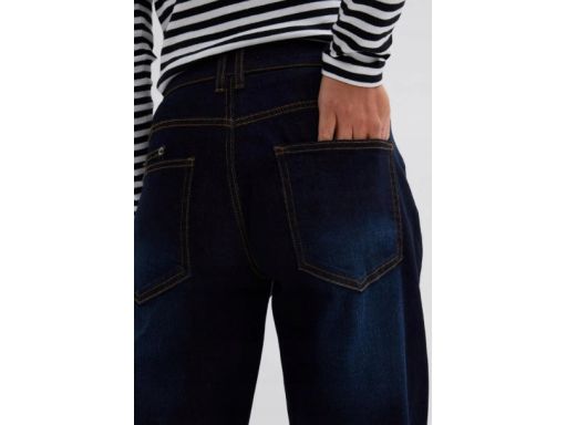 B.P.C spodnie barrel ciemny jeans damskie 52.