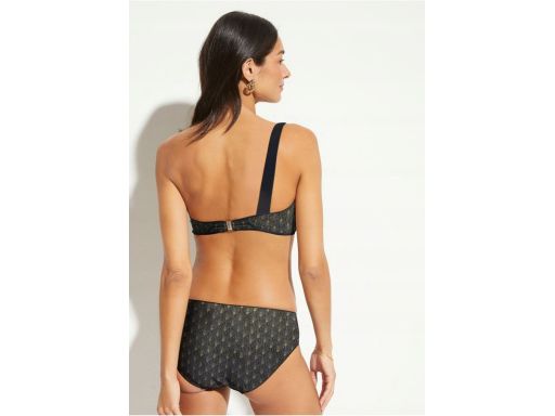 B.P.C bikini bandeau czarno-złote Premium 40.