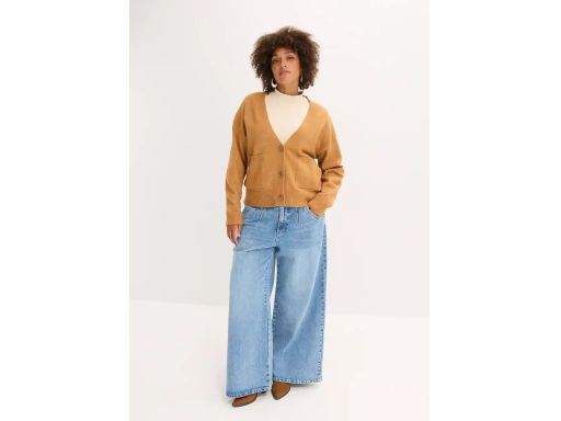 B.P.C sweter brązowy rozpinany r.36/38