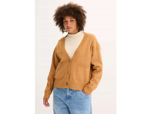B.P.C sweter brązowy rozpinany r.36/38