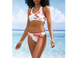 B.P.C bikini bustier z figami białe ^38