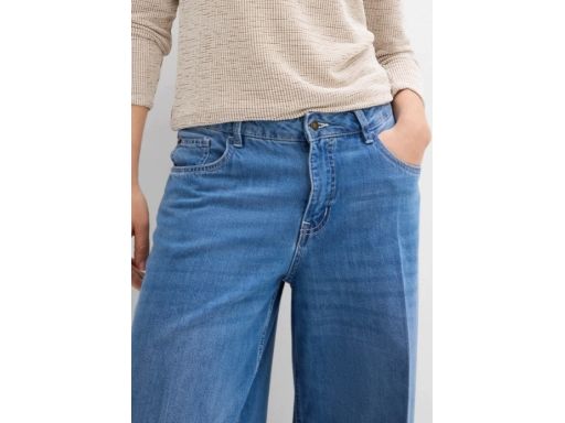 B.P.C jeansy damskie z szerokimi nogawkami r.46`