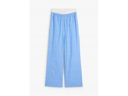 B.P.C spodnie palazzo niebieskie w paski r.50