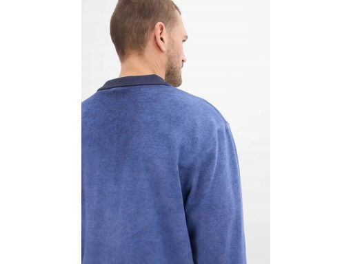 B.P.C koszulka męska polo granatowa długi rękaw r.3XL