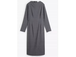 B.P.C sukienka midi elegancka szara 46.