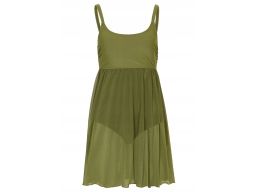 B.P.C sukienka kąpielowa z siateczką khaki r.54